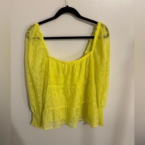 Alice and Olivia yellow top!